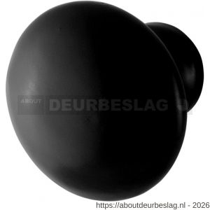 GPF Bouwbeslag Smeedijzer GPF6504.40 meubelknop 40 mm hoogte 34 mm smeedijzer zwart - R21005411 - afbeelding 1