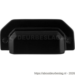 GPF Bouwbeslag Smeedijzer GPF6583.60 komgreep 90x40 mm smeedijzer zwart - R21005694 - afbeelding 1