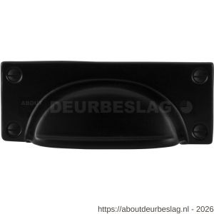 GPF Bouwbeslag Smeedijzer GPF6585.60 komgreep 100x40 mm smeedijzer zwart - R21005692 - afbeelding 1