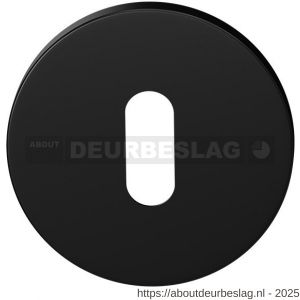 GPF Bouwbeslag Entree GPF6901VZ sleutelrozet rond 53x6 mm zwart egaal - R21011386 - afbeelding 1