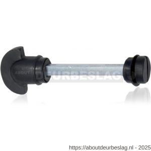 GPF Bouwbeslag Smeedijzer GPF6911.60 toiletstift 5 mm voor schild smeedijzer zwart - R21000285 - afbeelding 1