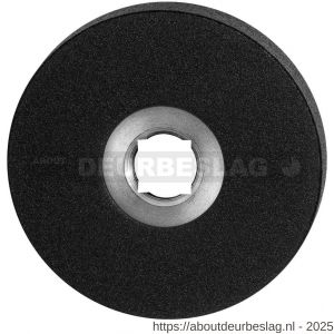 GPF Bouwbeslag ZwartWit GPF8100.00 rond click rozet 50x8 mm zwart - R21003679 - afbeelding 1