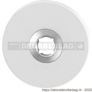 GPF Bouwbeslag ZwartWit GPF8100.40 rond click rozet 50x8 mm wit - R21003684 - afbeelding 1