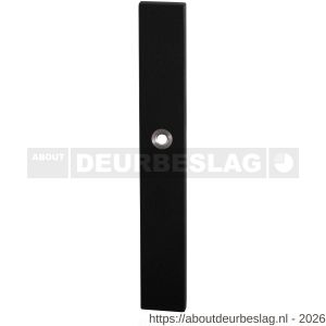 GPF Bouwbeslag ZwartWit GPF8100.75R XL PC92 langschild gatdeel XL rechthoekig 282x40x8,5 mm PC92 rechtsdraaiend zwart - R21011233 - afbeelding 1
