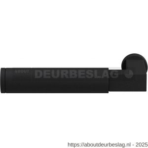 GPF Bouwbeslag ZwartWit GPF8213L/R Kuri deurkruk gatdeel links-rechtswijzend zwart - R21006310 - afbeelding 1