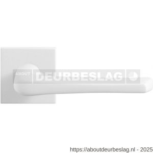GPF Bouwbeslag ZwartWit GPF8232.62-02 Tiki deurkruk op vierkant rozet 50x50x8 mm wit - R21013978 - afbeelding 1