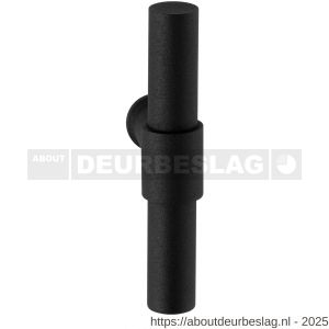 GPF Bouwbeslag ZwartWit GPF8238L/R Hipi Deux 103 mm deurkruk gatdeel links-rechtswijzend zwart - R21008045 - afbeelding 1
