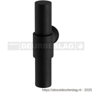GPF Bouwbeslag ZwartWit GPF8241 Hipi Deux+ kruiskruk 105,5 mm zwart - R21008064 - afbeelding 1