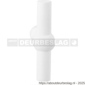 GPF Bouwbeslag ZwartWit GPF8242L/R Hipi kruiskruk gatdeel links-rechtswijzend wit - R21002684 - afbeelding 1