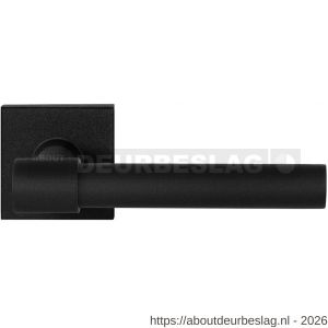 GPF Bouwbeslag ZwartWit GPF8248.61-02 Hipi Deux+ deurkruk op vierkant rozet 50x50x8 mm zwart - R21009382 - afbeelding 1