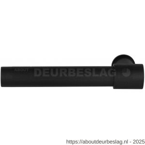 GPF Bouwbeslag ZwartWit GPF8248L/R Hipi Deux+ 141,5 mm deurkruk gatdeel links-rechtswijzend zwart - R21008042 - afbeelding 1