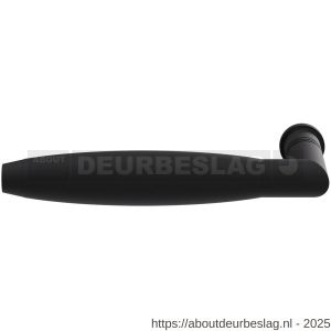 GPF Bouwbeslag ZwartWit GPF8266L/R XL Ika XL deurkruk gatdeel haaks met trapezium eindknop links-rechtswijzend zwart - R21005837 - afbeelding 1