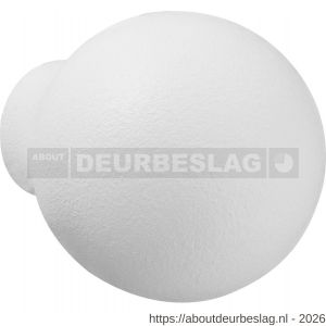 GPF Bouwbeslag ZwartWit GPF8502.30 meubelknop rond 30 mm hoogte 37 mm wit - R21005423 - afbeelding 1