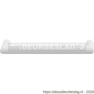 GPF Bouwbeslag ZwartWit GPF8532.62 meubelgreep Haaks 12x172/160 mm wit - R21005636 - afbeelding 1