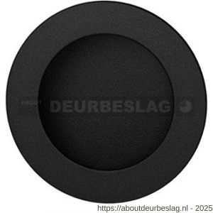 GPF Bouwbeslag ZwartWit GPF8710.61B schuifdeurkom rond 50 mm zwart - R21007574 - afbeelding 1