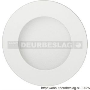 GPF Bouwbeslag ZwartWit GPF8710.62A schuifdeurkom rond 65 mm wit - R21007589 - afbeelding 1