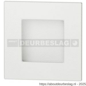 GPF Bouwbeslag ZwartWit GPF8714.62C schuifdeurkom vierkant 50x50 mm wit - R21007594 - afbeelding 1