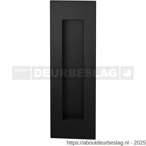 GPF Bouwbeslag ZwartWit GPF8715.61D schuifdeurkom rechthoekig 180x60 mm zwart - R21007584 - afbeelding 1