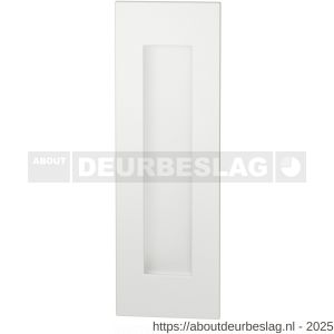 GPF Bouwbeslag ZwartWit GPF8715.62D schuifdeurkom rechthoekig 180x60 mm wit - R21007600 - afbeelding 1