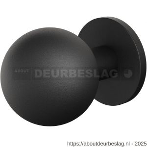 GPF Bouwbeslag ZwartWit GPF8823.61 kogel voordeurknop 70 mm op rozet 70 mm zwart - R21006878 - afbeelding 1