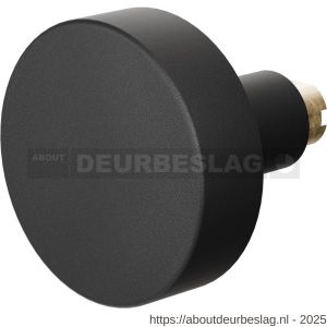 GPF Bouwbeslag ZwartWit GPF8853.61 S4 vlakke deurknop 52x16 mm voor veiligheids schilden vast met bout M10 zwart - R21006880 - afbeelding 1