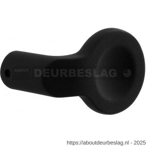GPF Bouwbeslag ZwartWit GPF8857.61 S4 design deurknop verkropt 88/55x24 mm voor veiligheids schilden vast met bout M10 zwart - R21006888 - afbeelding 1