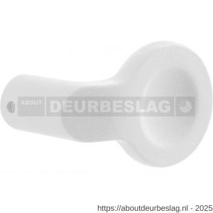 GPF Bouwbeslag ZwartWit GPF8875.62 S3 design deurknop verkropt vast met metaalschroef M10 wit - R21008647 - afbeelding 1