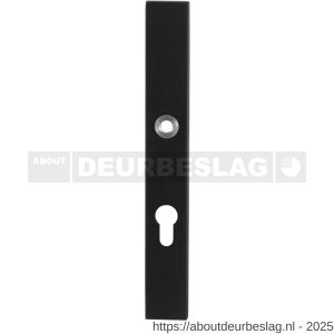 GPF Bouwbeslag ZwartWit GPF8876.61/92 veiligheids binnenschild gatdeel SKG*** 257x35x8 mm rechthoekig smal PC92 zwart - R21006544 - afbeelding 1