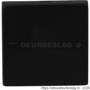 GPF Bouwbeslag ZwartWit GPF8900.02 blind vierkant rozet 50x50x8 mm zwart - R21003510 - afbeelding 1