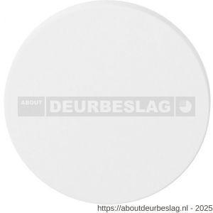 GPF Bouwbeslag Entree GPF8900VW blind rozet rond 53x6 mm wit - R21011267 - afbeelding 1