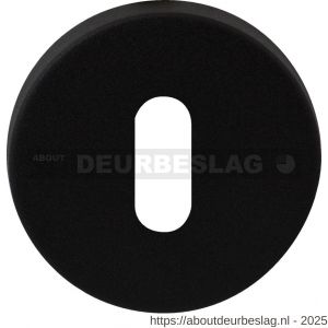 GPF Bouwbeslag ZwartWit GPF8901.00 sleutelrozet rond 50x8 mm zwart - R21003744 - afbeelding 1