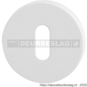 GPF Bouwbeslag ZwartWit GPF8901.40 sleutelrozet rond 50x8 mm wit - R21003742 - afbeelding 1