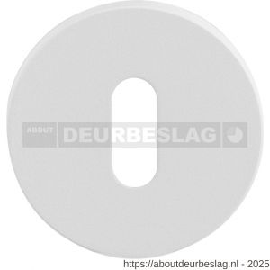 GPF Bouwbeslag ZwartWit GPF8901.45 sleutelrozet rond 50x6 mm wit - R21007375 - afbeelding 1