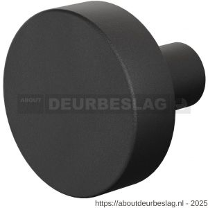 GPF Bouwbeslag ZwartWit GPF8952.61 S3 vlakke deurknop 52x16 mm vast met metaalschroef M10 zwart - R21003123 - afbeelding 1