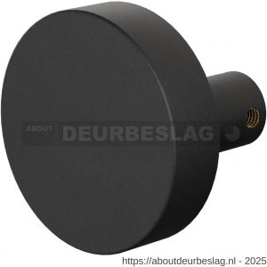 GPF Bouwbeslag ZwartWit GPF8965.61 S3 excentrische deurknop 60x16 mm vast met metaalschroef M10 zwart - R21008667 - afbeelding 1