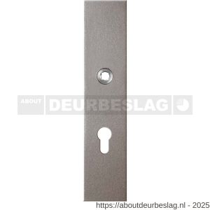 GPF Bouwbeslag Anastasius GPF9112.A3 PC72 veiligheids binnenschild gatdeel SKG*** 248x52x8 mm rechthoekig PC72 Mocca blend - R21012807 - afbeelding 1