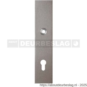 GPF Bouwbeslag Anastasius GPF9112.A3 PC92 veiligheids binnenschild gatdeel SKG*** 248x52x8 mm rechthoekig PC92 Mocca blend - R21012808 - afbeelding 1