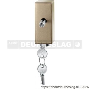 GPF Bouwbeslag Anastasius GPF9252.A4.0032 draaikiepmechanisme afsluitbaar SKG*** rechthoekig 83x34x31 mm met stift binnenzijde 32 mm Champagne blend - R21011454 - afbeelding 1