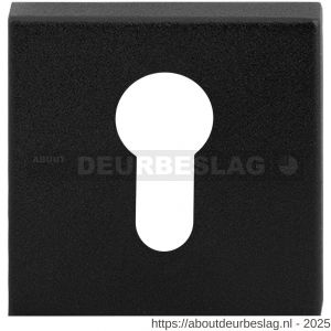 GPF Bouwbeslag ZwartWit GPF9387.61 Inside veiligheidsbinnenrozet vierkant 54 mm SKG*** zwart - R21012902 - afbeelding 1