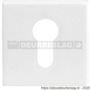GPF Bouwbeslag ZwartWit GPF9387.62 Inside veiligheidsbinnenrozet vierkant 54 mm SKG*** wit - R21012907 - afbeelding 1