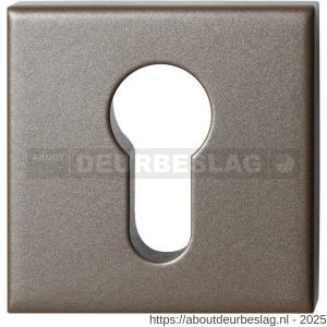 GPF Bouwbeslag Anastasius GPF9387.A3 Inside vierkant veiligheids binnenrozet SKG*** 54x54x10 mm Mocca blend - R21011462 - afbeelding 1