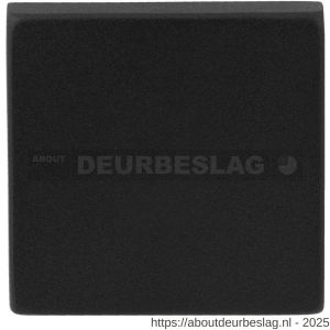 GPF Bouwbeslag ZwartWit GPF9388.61 Outside veiligheidsbuitenrozet vierkant 54 mm SKG*** blind zwart - R21012903 - afbeelding 1