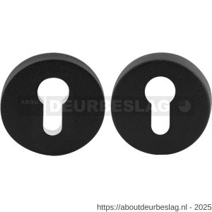 GPF Bouwbeslag ZwartWit GPF9391.61 Set veiligheidsrozet rond 54 mm SKG*** zwart - R21012952 - afbeelding 1
