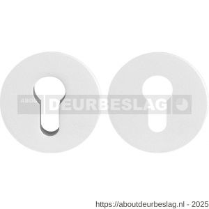 GPF Bouwbeslag ZwartWit GPF9391.62 Set veiligheidsrozet rond 54 mm SKG*** wit - R21012956 - afbeelding 1