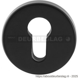 GPF Bouwbeslag Smeedijzer GPF9391.64 Inside veiligheidsbinnenrozet rond 54 mm SKG*** smeedijzer zwart - R21012959 - afbeelding 1