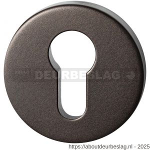 GPF Bouwbeslag Anastasius GPF9391.A1 Outside veiligheidsbuitenrozet rond 54x12,5 mm SKG*** Dark blend - R21012968 - afbeelding 1
