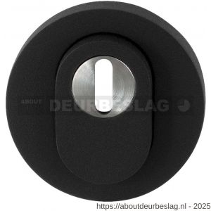 GPF Bouwbeslag ZwartWit GPF9392.61 Outside veiligheidsbuitenrozet rond 54 mm SKG*** kerntrekbeveiliging zwart - R21013014 - afbeelding 1