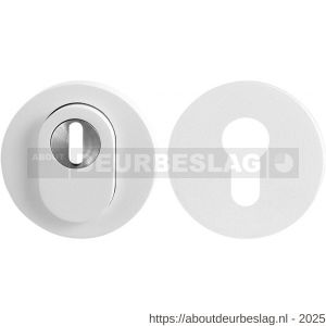 GPF Bouwbeslag ZwartWit GPF9392.62 Set veiligheidsrozet rond 54 mm SKG*** kerntrekbeveiliging wit - R21013017 - afbeelding 1