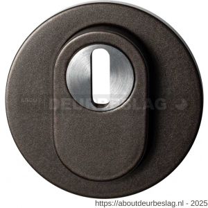 GPF Bouwbeslag Anastasius GPF9392.A1 Outside rond veiligheids buitenrozet 54x12,5 mm SKG*** kerntrekbeveiliging Dark blend - R21011476 - afbeelding 1