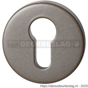 GPF Bouwbeslag Anastasius GPF9392.A3 Inside rond veiligheids binnenrozet 54x10 mm SKG*** Mocca blend - R21011466 - afbeelding 1